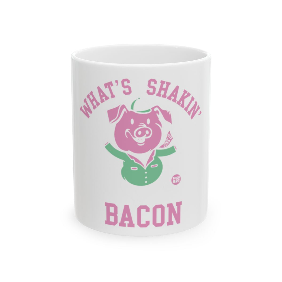 What's Shakin' Bacon Pig Design Mug