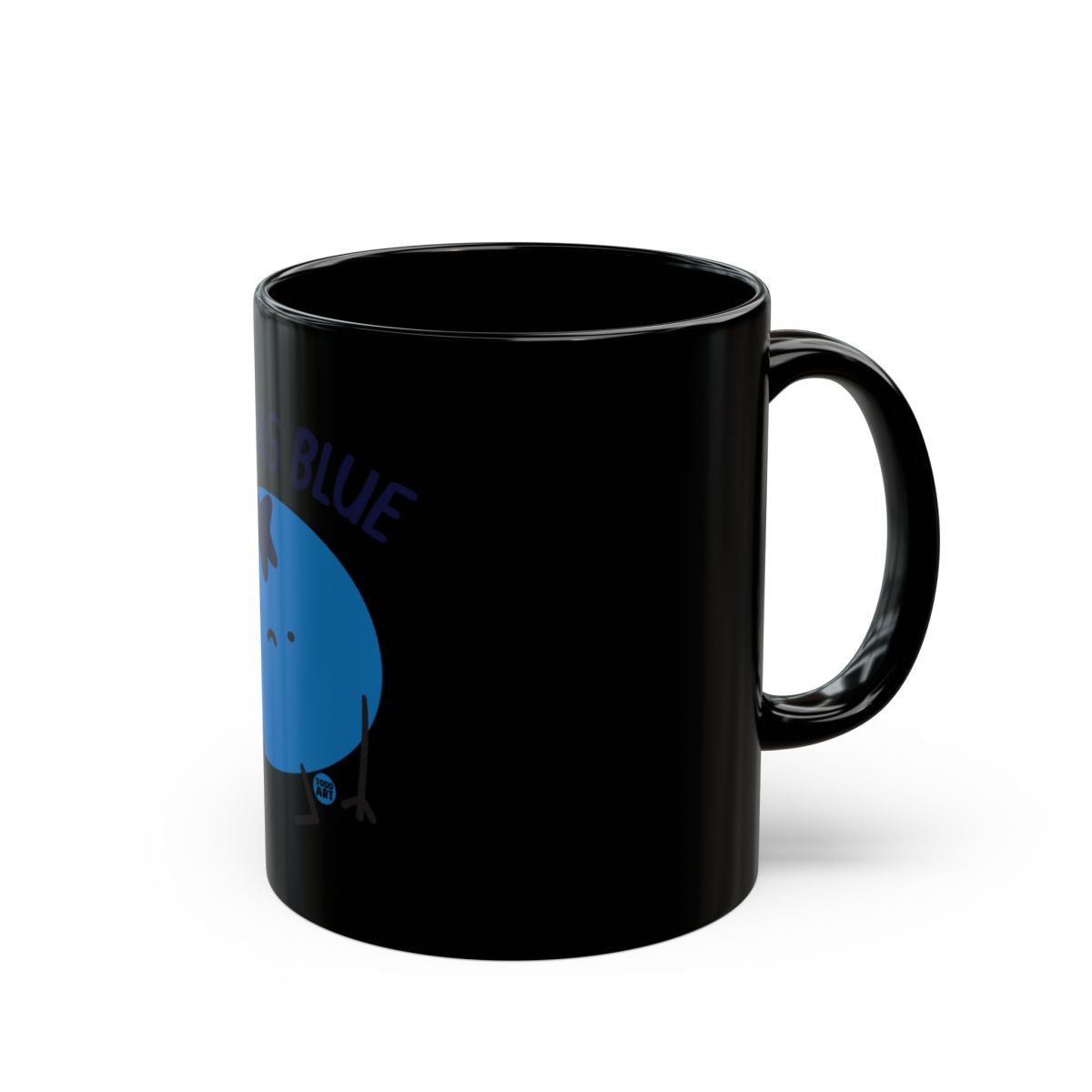 Feeling Blue Funny Coffee Mug Product