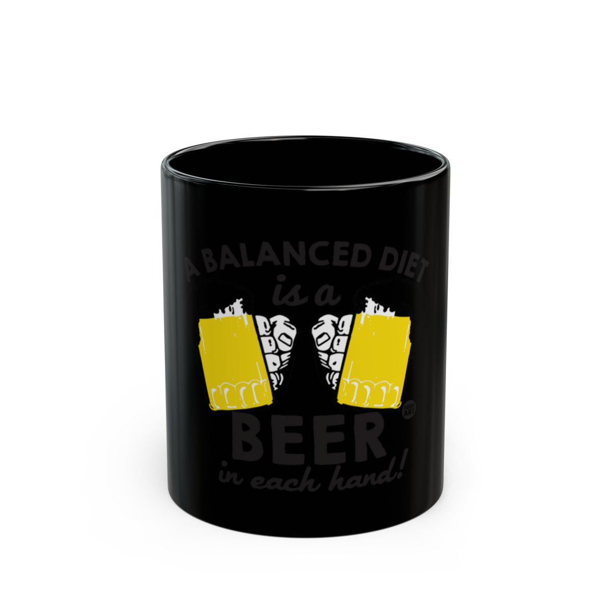 A Balanced Diet Is A Beer In Each Hand Mug