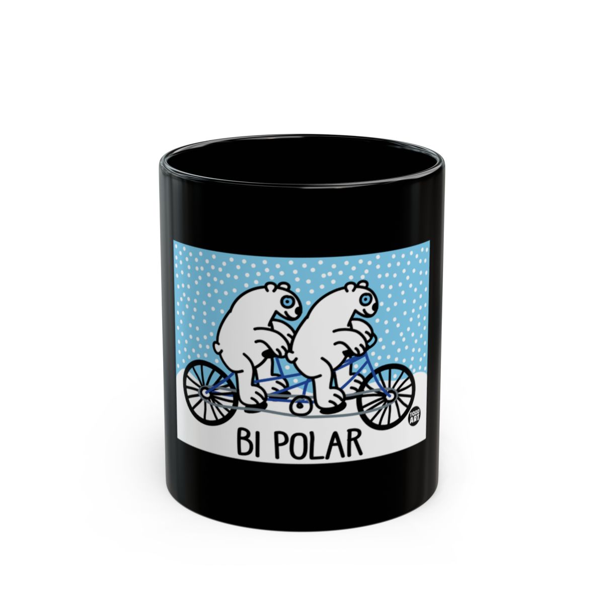 Funny Cartoon Bipolar Bear Mug