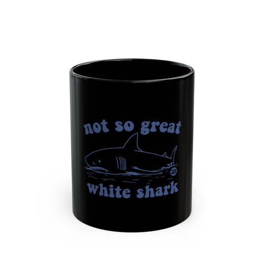 Not So Great White Shark Graphic Mug