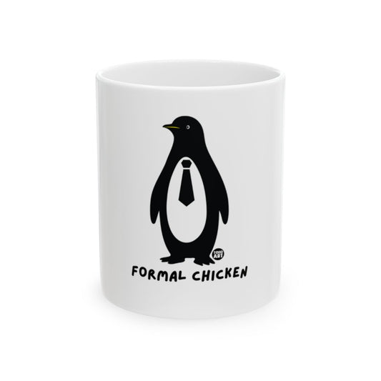 Formal Chicken Funny Penguin Coffee Mug