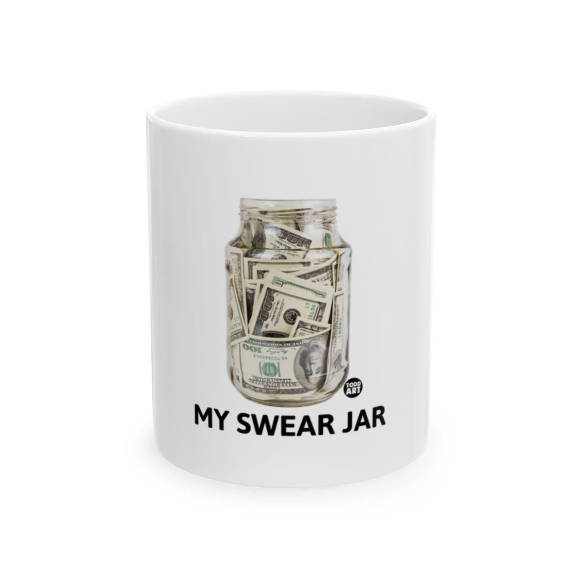 Funny My Swear Jar Graphic Mug for Humor Lovers