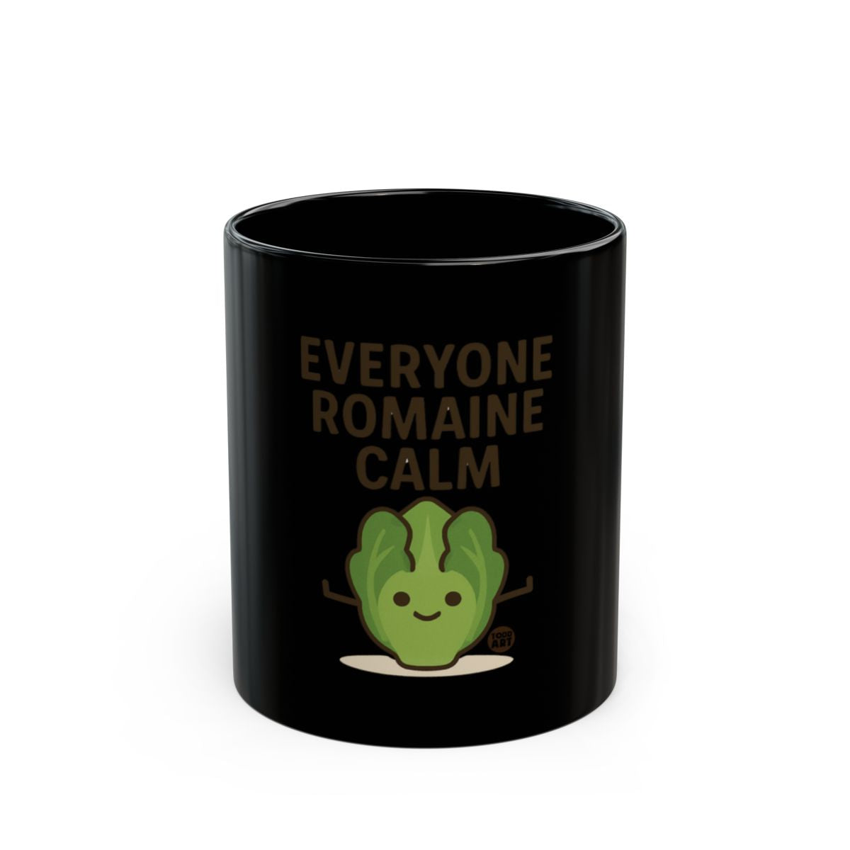 Everyone Romaine Calm Black Coffee Mug