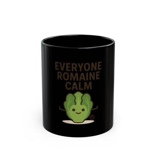 Everyone Romaine Calm Black Coffee Mug