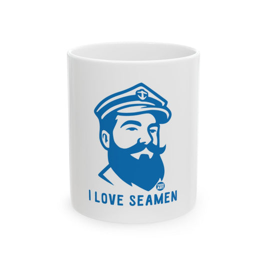 I Love Seamen Design Featuring Sailor Graphic Mug