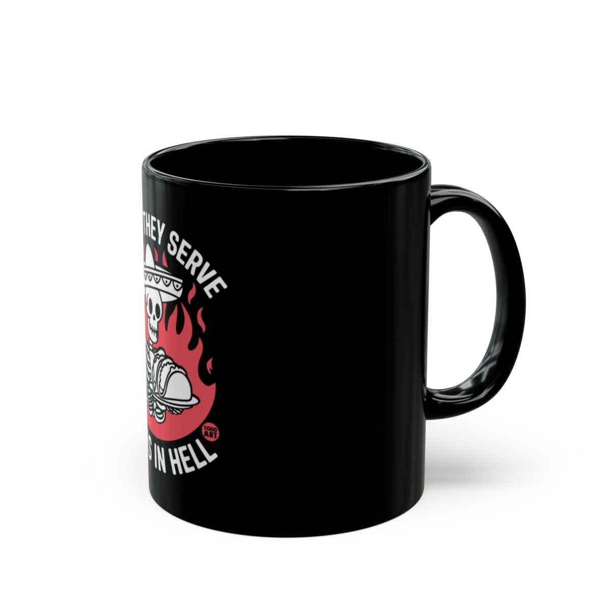 Unique Hell Themed Graphic Printed Coffee Mug