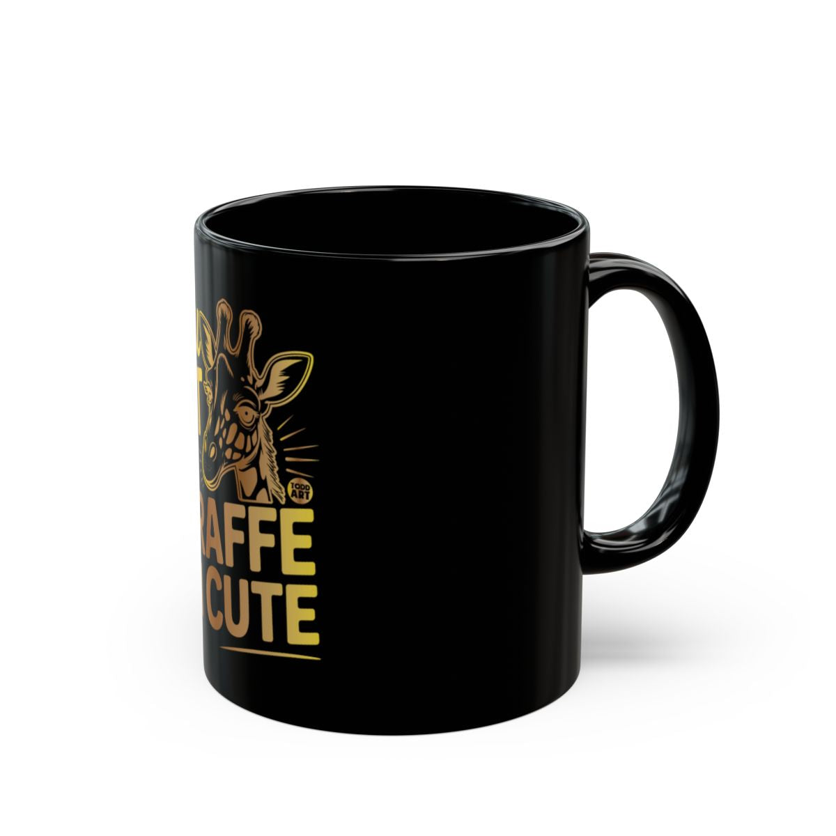 Cute Giraffe Themed Coffee Mug with Fun Design