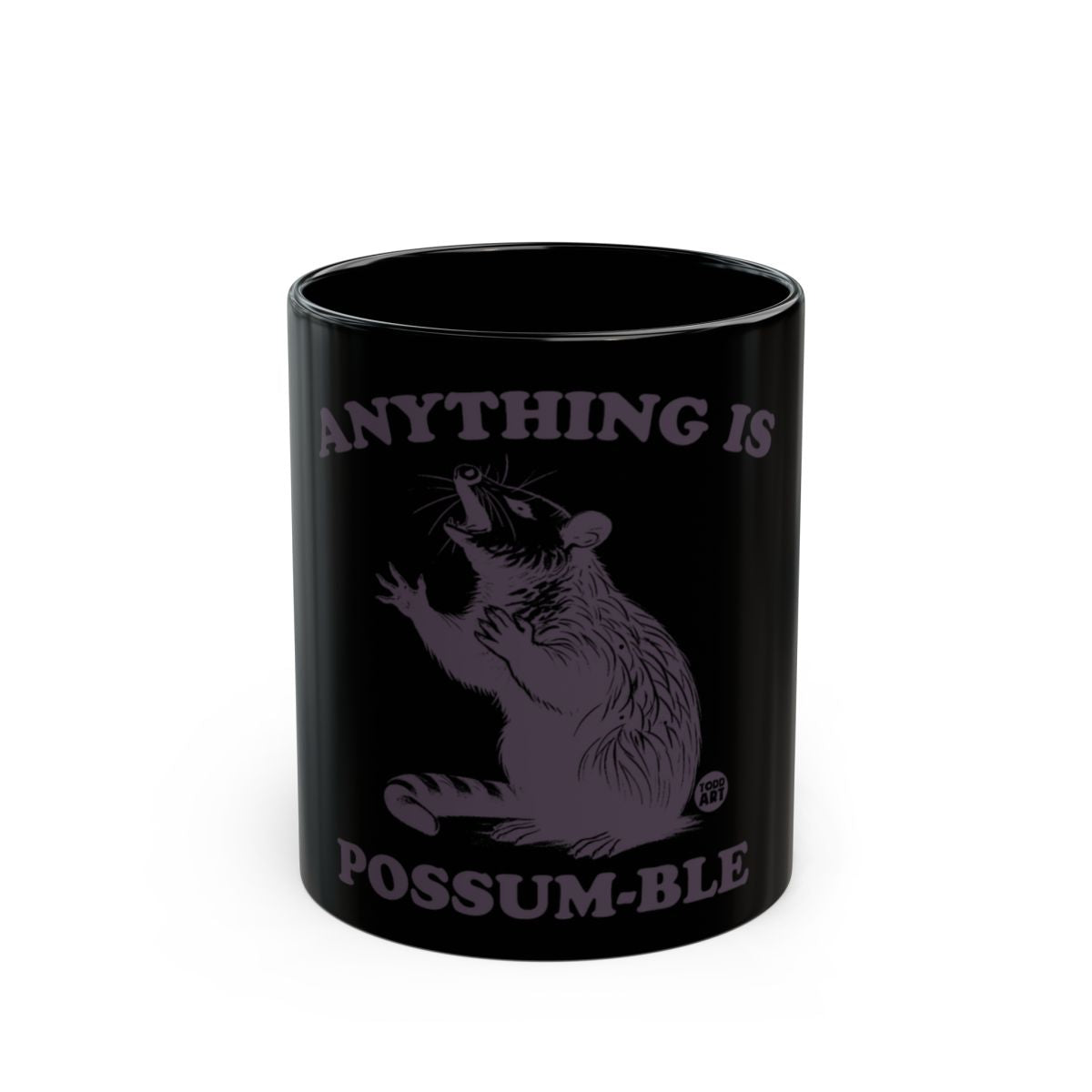 Anything Is Possum-ble Motivational Coffee Mug