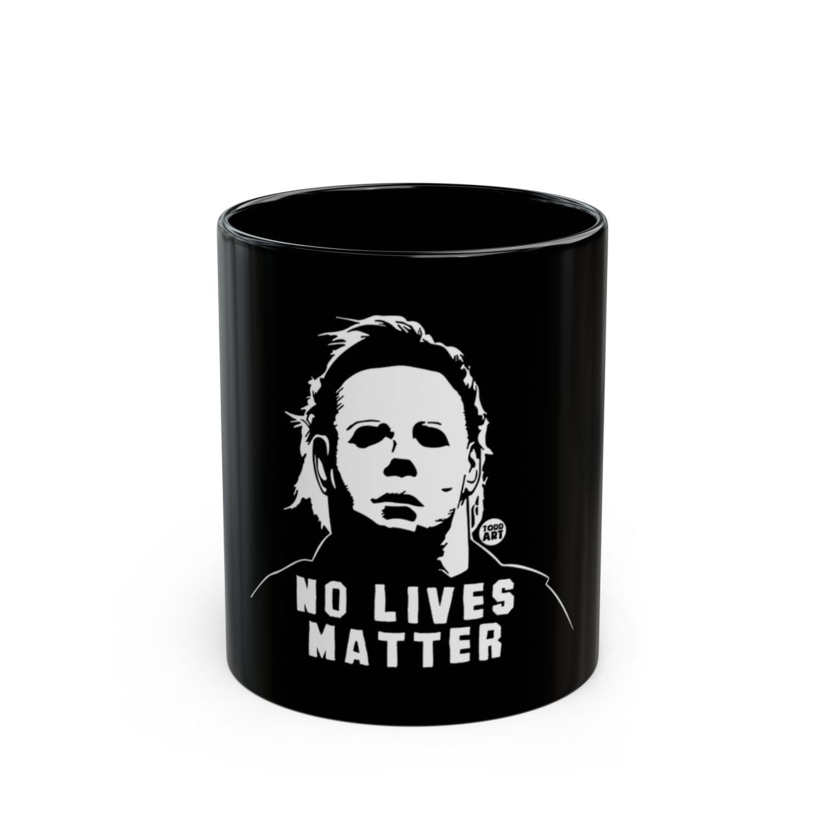 Dark Humor No Lives Matter Mug for Halloween Fans
