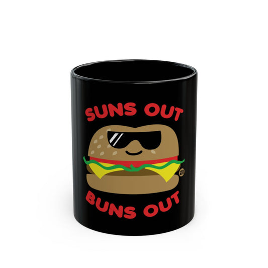 Suns Out Buns Out Burger Graphic Mug