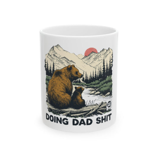 Doing Dad Shit Bear Mountain Scene Mugs & Glassware