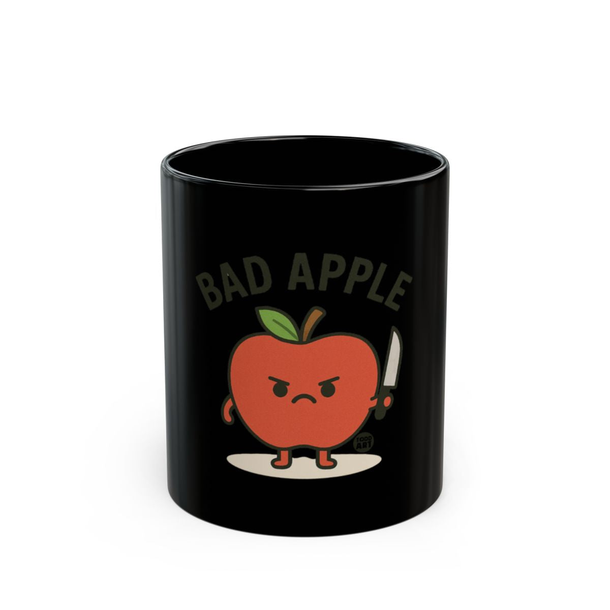 Bad Apple Angry Cartoon Character Mug for Coffee Lovers