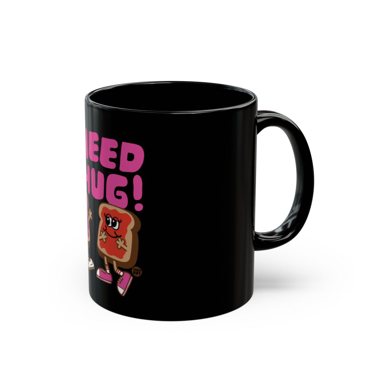 I Need A Hug Cartoon Graphic Coffee Mug