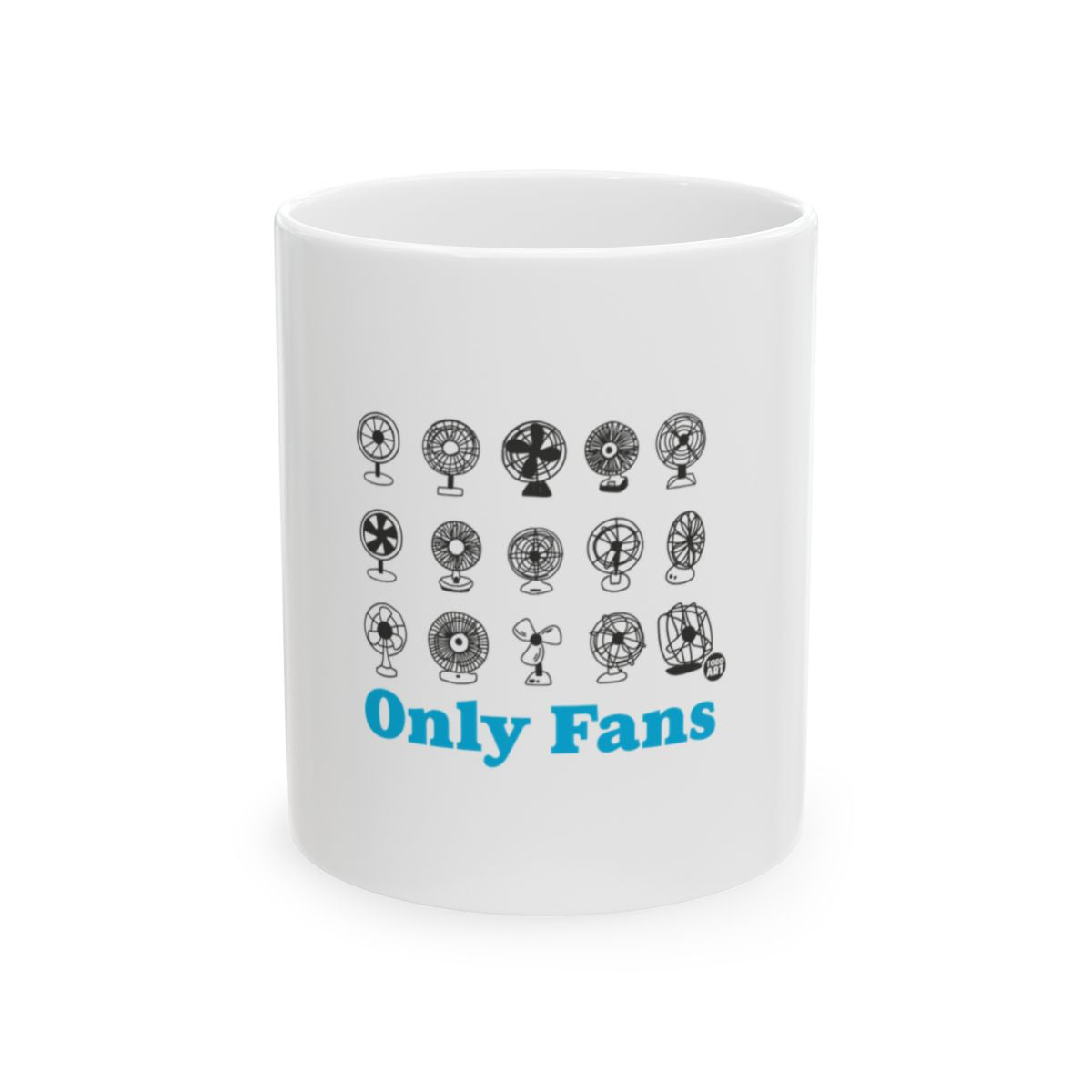 Unique Only Fans White Ceramic Mug for Fans Product