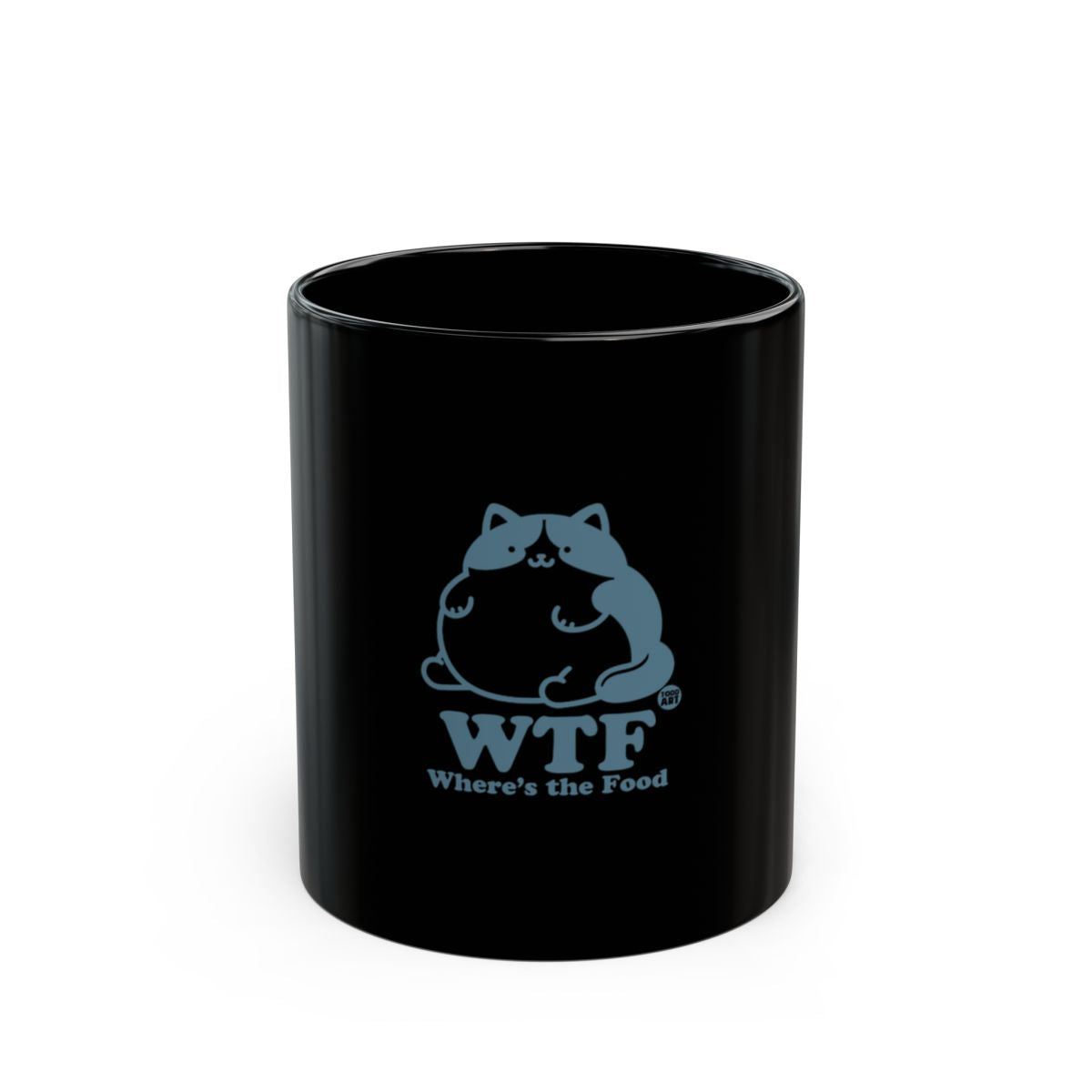 Funny Cat Design Coffee Mug with Funny Slogan