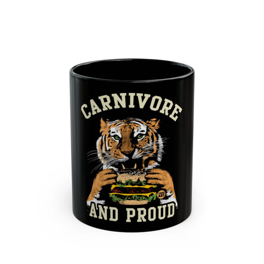 Carnivore and Proud Graphic Mug for Animal Enthusiasts