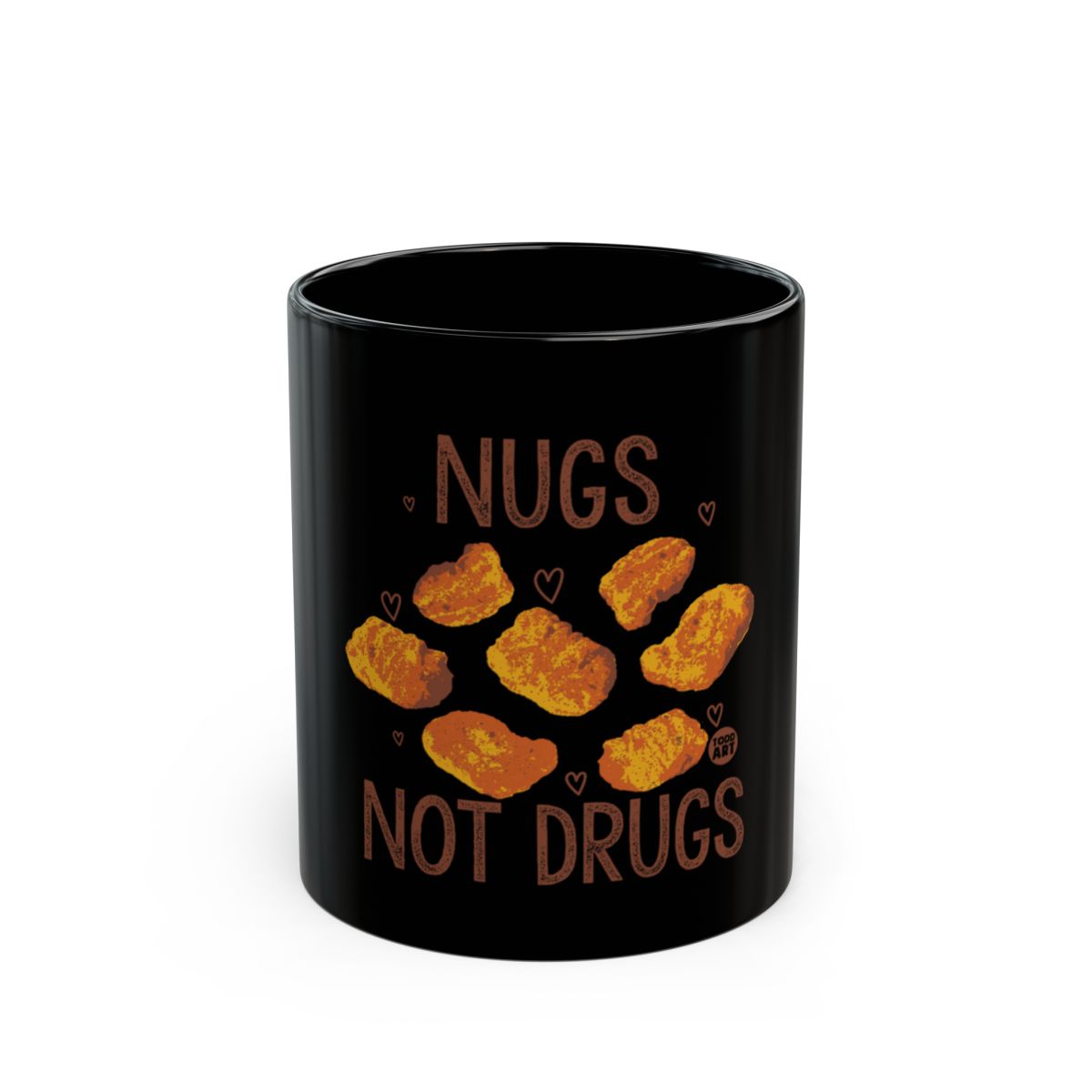 Nugs Not Drugs Foodie Fun Mug for Chicken Lovers