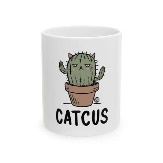 Catcus Design Funny Cat Cactus Graphic Mug Product