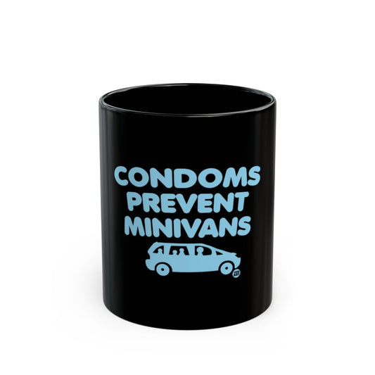 Condoms Prevent Minivans Printed Coffee Mug