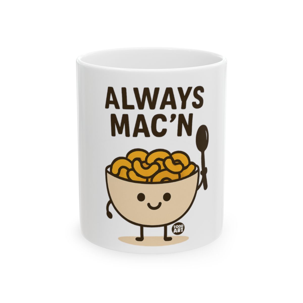 Always Mac'N Adorable Cartoon Printed Mug