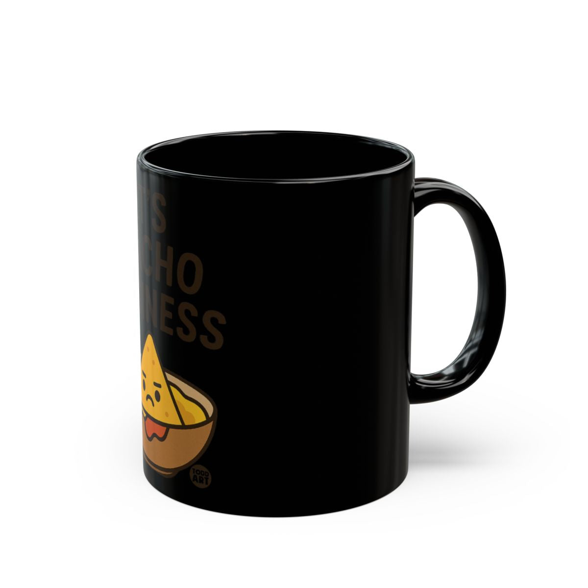 Cute Nacho Happiness Printed Mug for Your Mornings