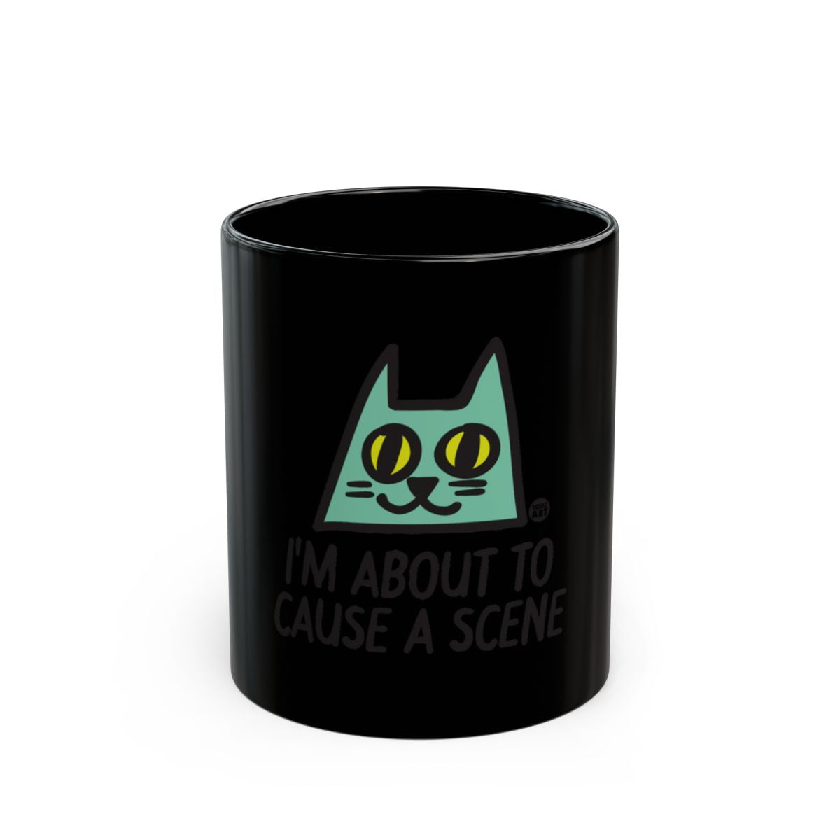 I'm About to Cause a Scene Cat Mug Product