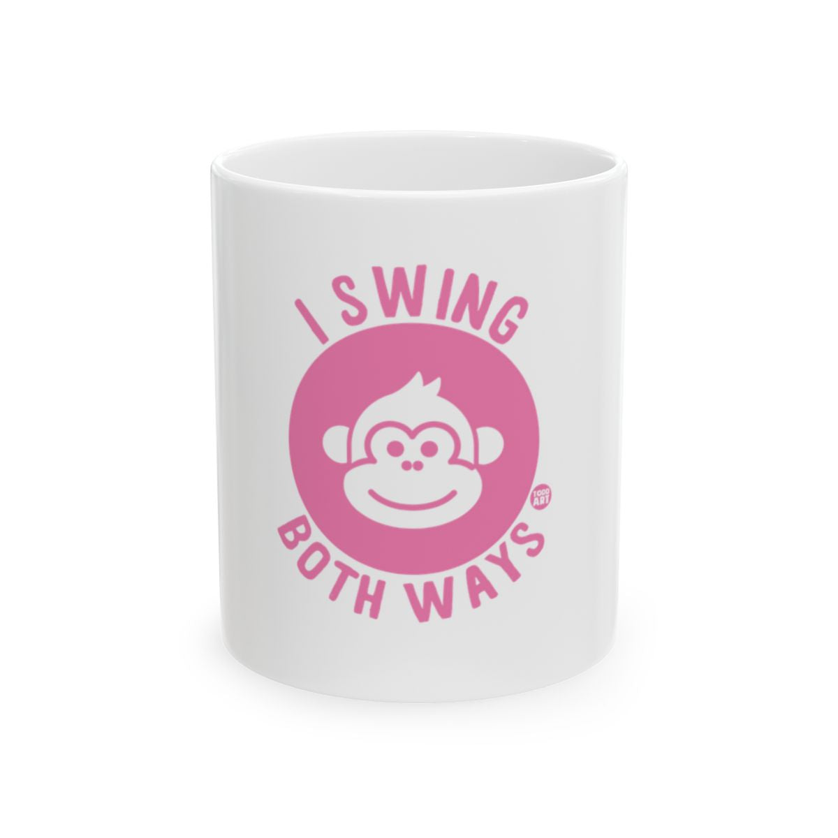I Swing Both Ways Fun Cute Monkey Mug Product