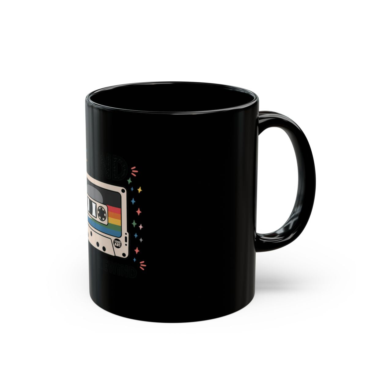 Retro Cassette Tape Design Mug Perfect for Coffee