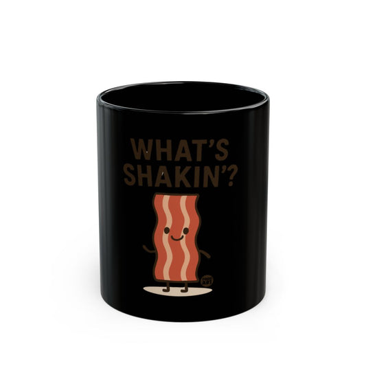What's Shakin' Funny Bacon Character Coffee Mug