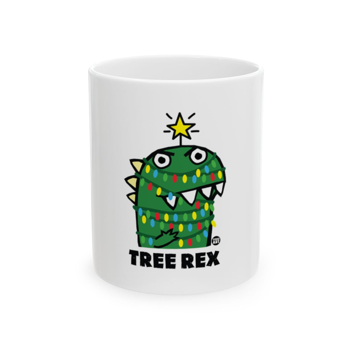 Tree Rex Christmas Graphic Coffee Mug