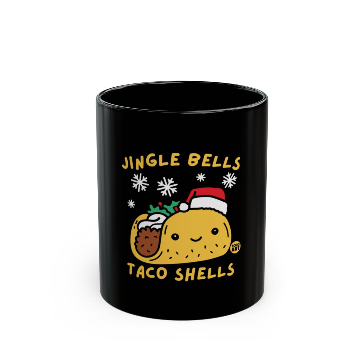 Jingle Bells Taco Shells Funny Christmas Mug