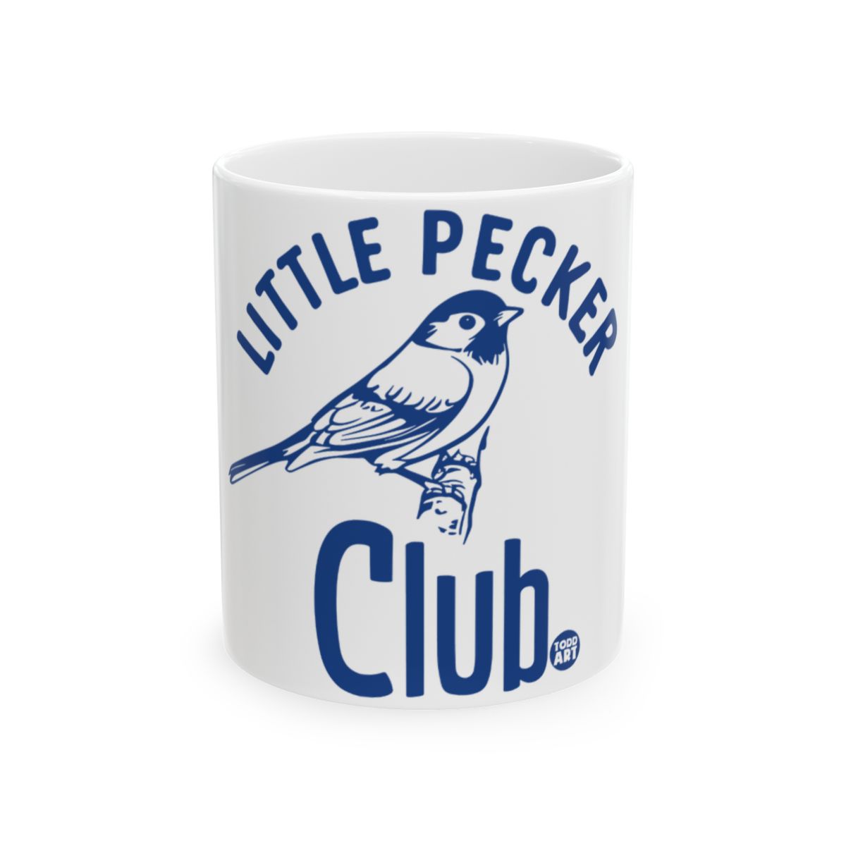 Little Pecker Club Bird Themed Mug Novelty Item