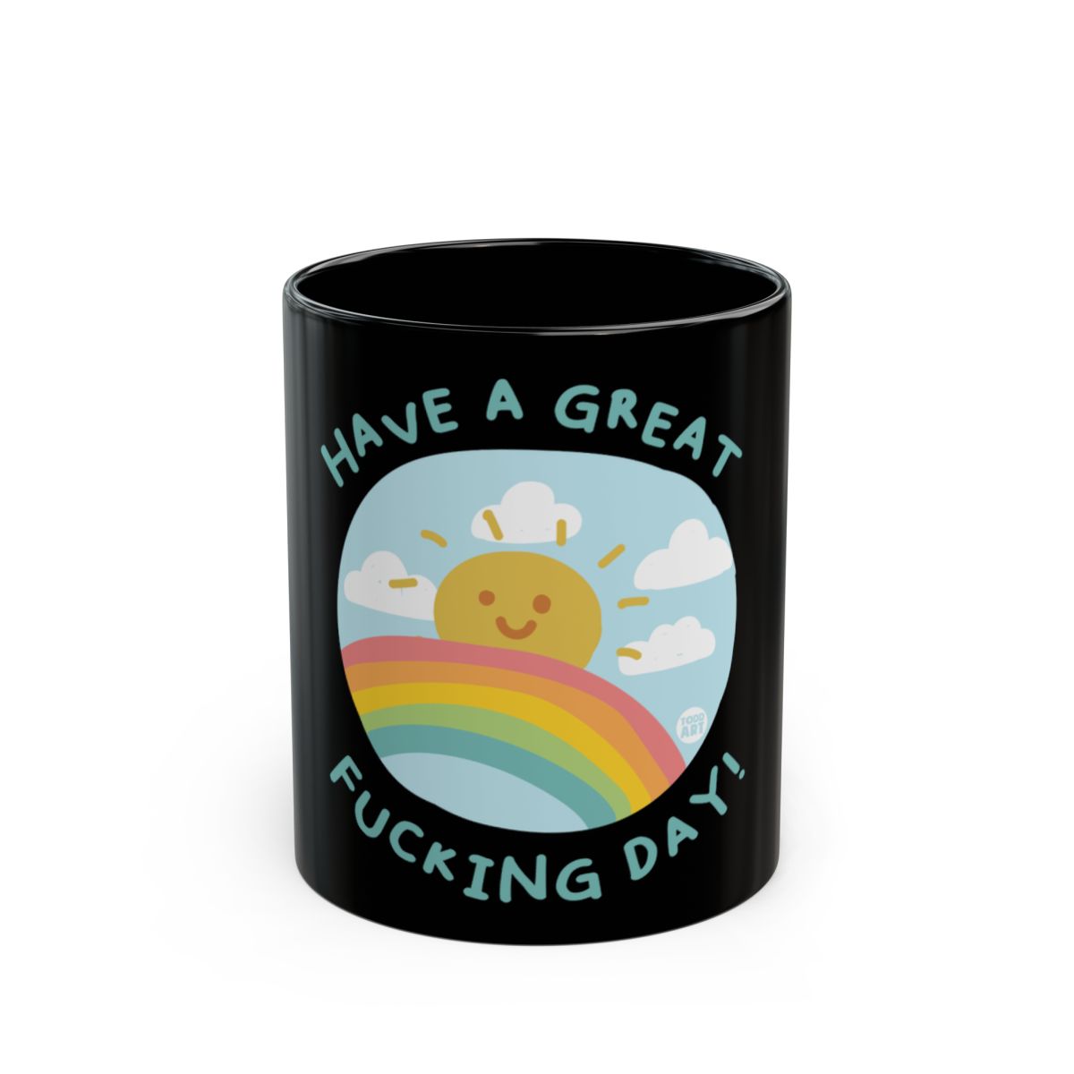 Have a Great Day Cute Rainbow Mug
