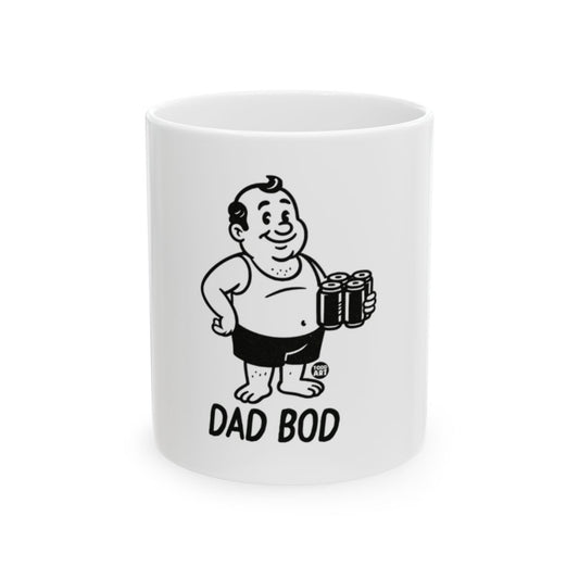Humorous Dad Bod Design Funny Coffee Mug Gift