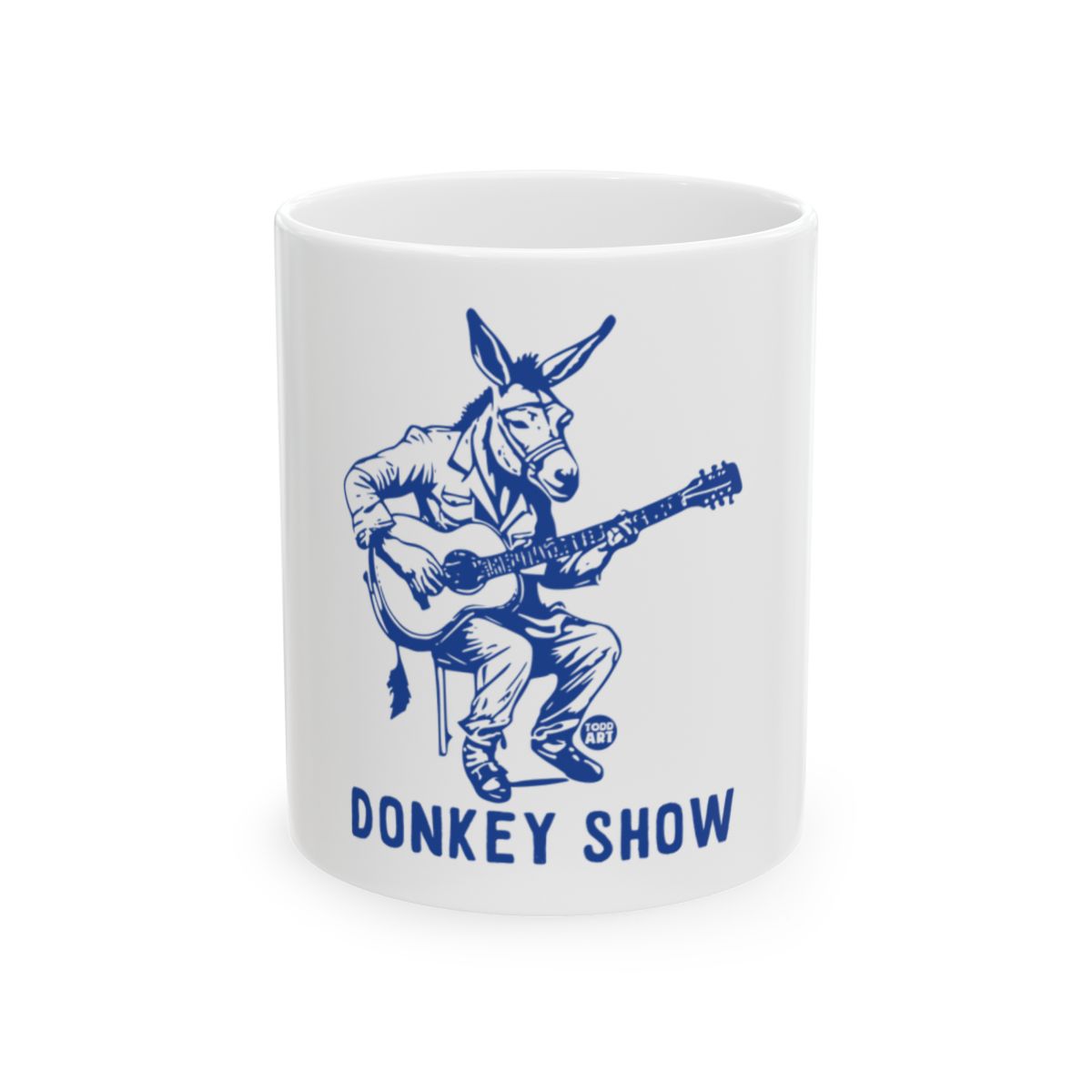 Donkey Show Graphic Print Mug for Humorous Gift Item