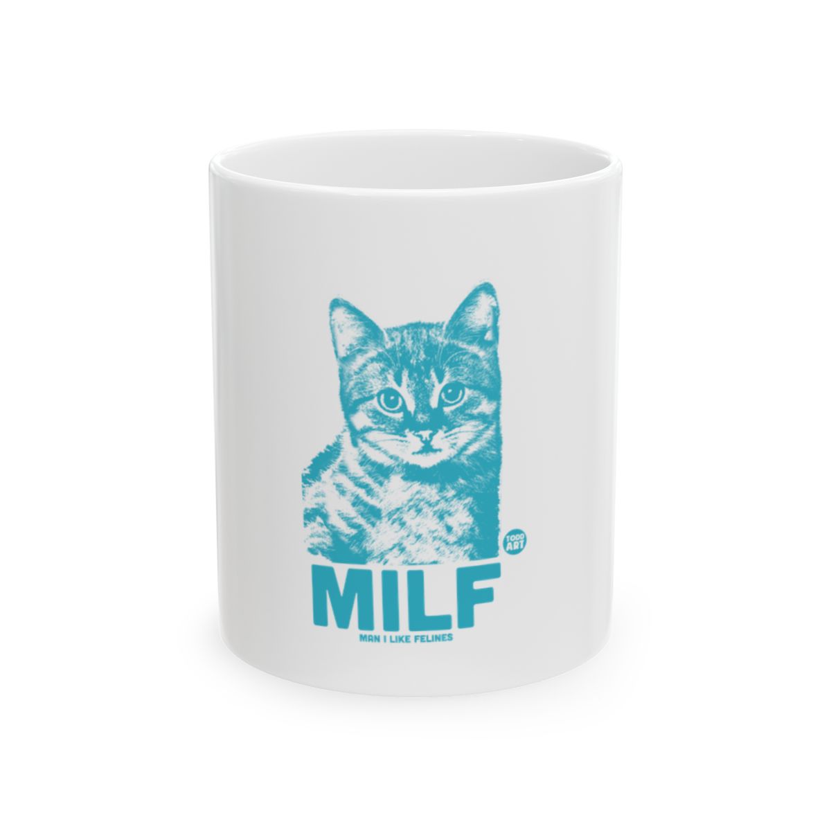 Funny Cat Mom MILF Mug for Cat Lovers Gift