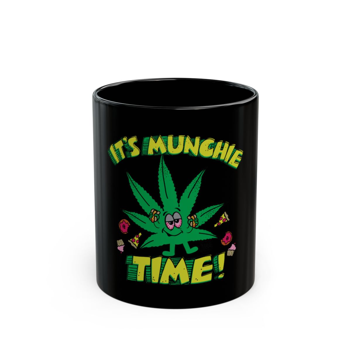 It's Munchie Time Graphic Mug with Fun Design