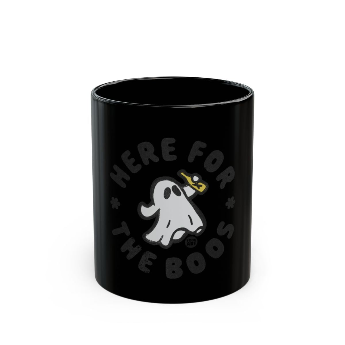 Here For The Boos Halloween Ghost Mug Fun Design