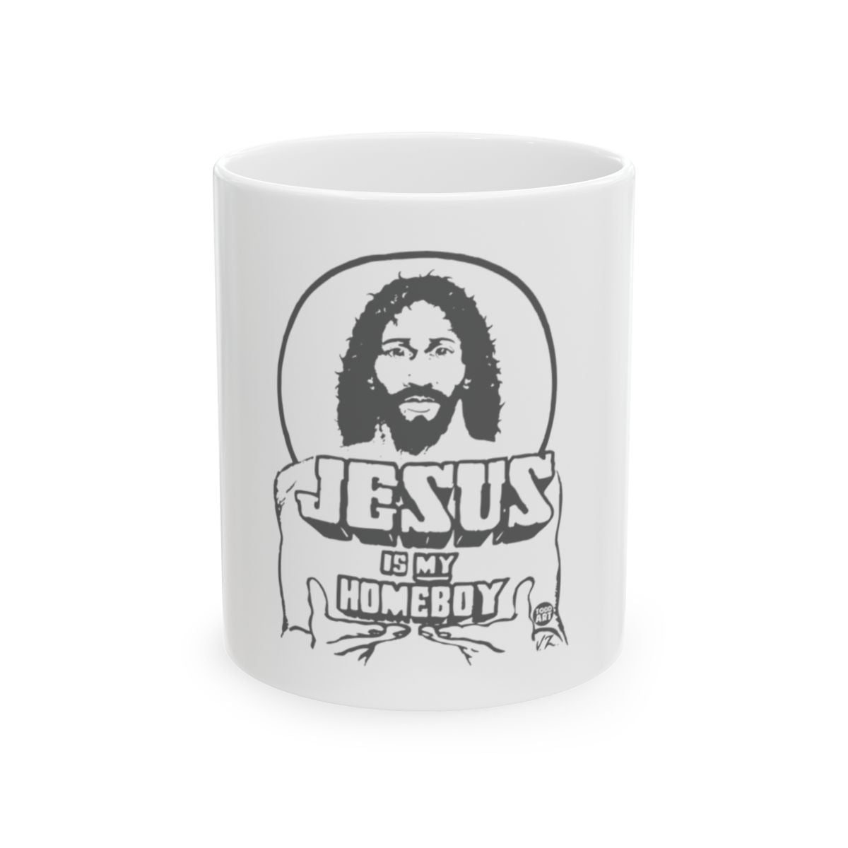 Jesus Is My Homeboy Mug with Unique Design for Fans