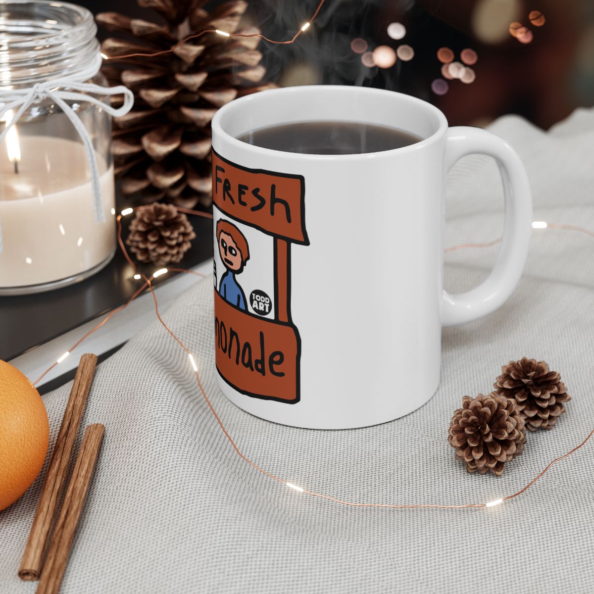 Whimsical Fresh Lemonade Mug Adding Charm To Every Sip