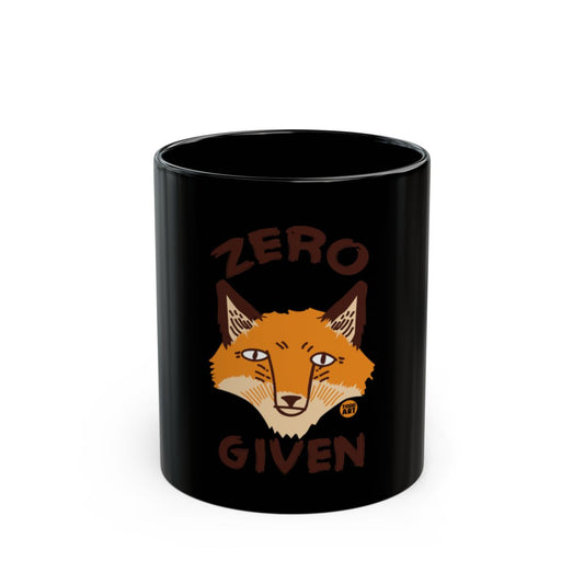 Zero Given Fox Design Coffee Mug