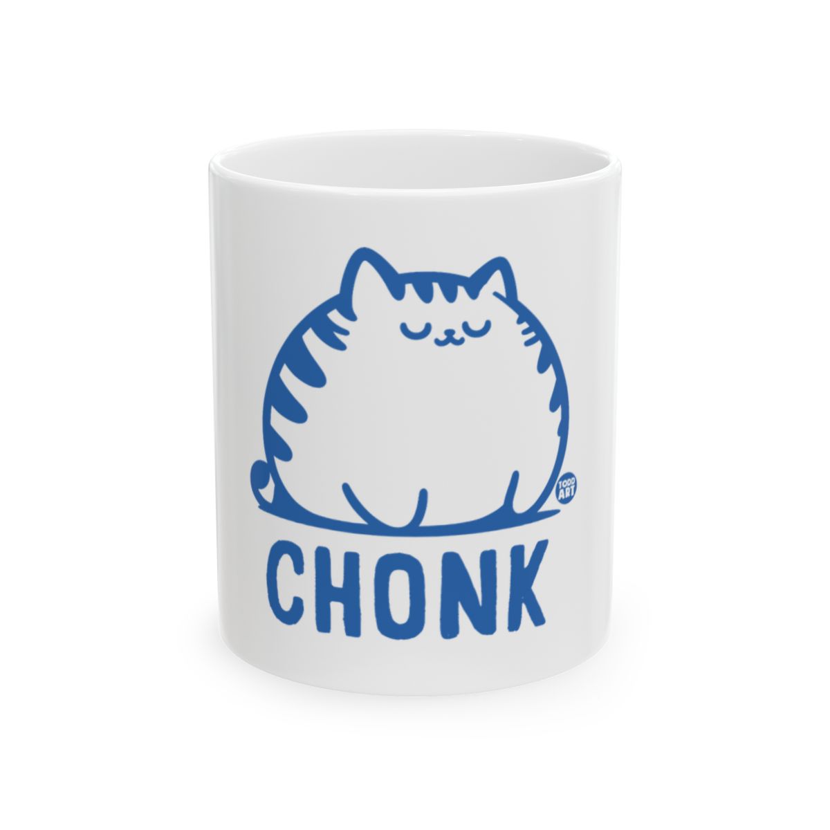 Cute Chonk Cat Graphic Design Printed Mug