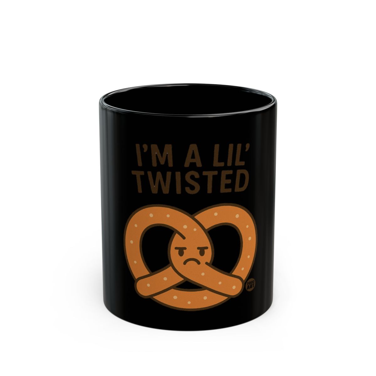 I'm a Lil' Twisted Pretzel Design Mug
