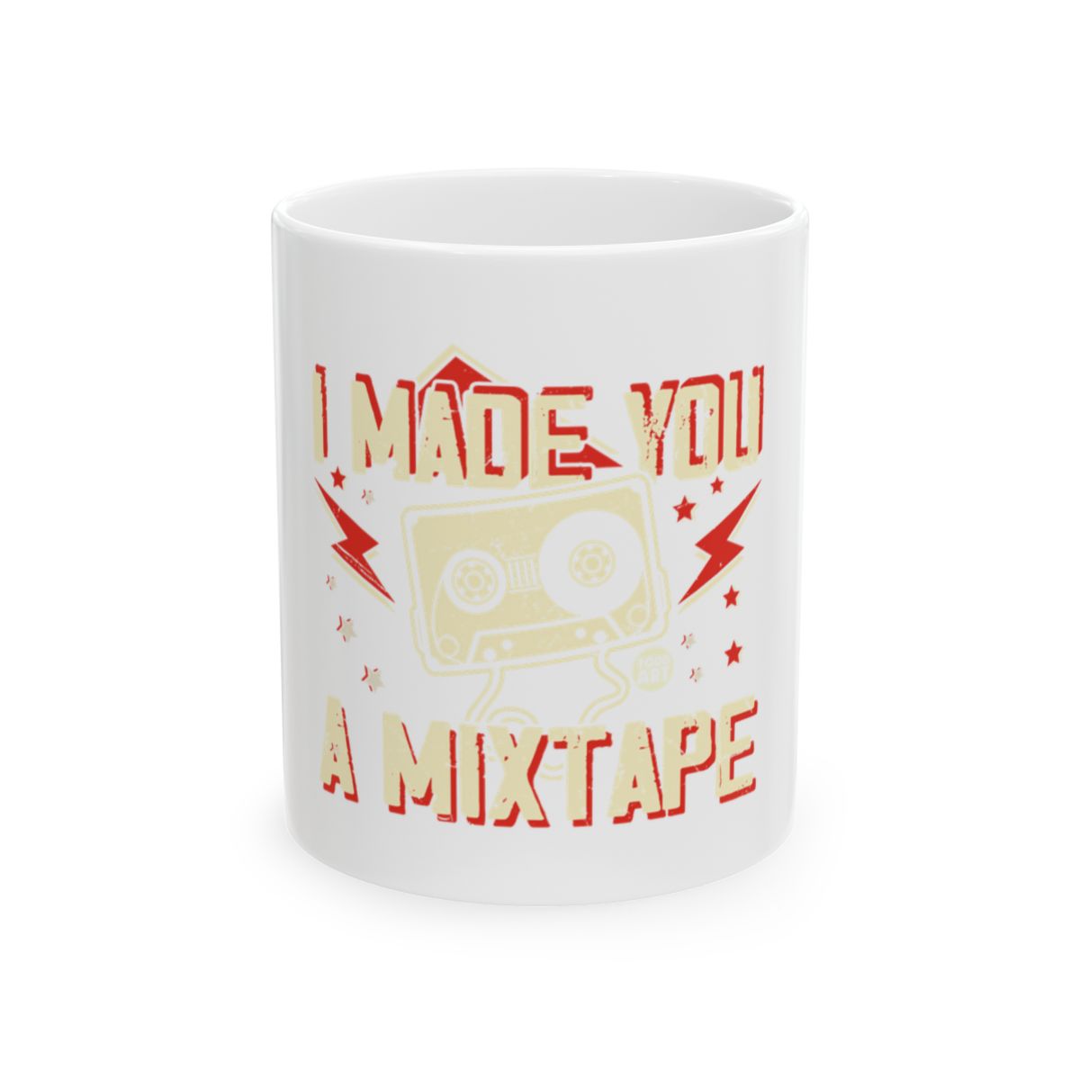 I Made You A Mixtape Graphic Mug For Music Lovers
