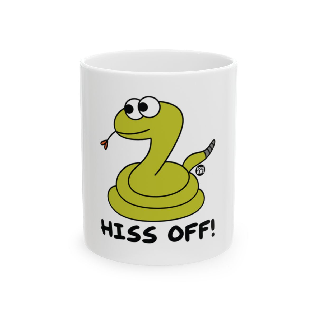 Hiss Off Funny Snake Pun Mug Perfect Gift Idea