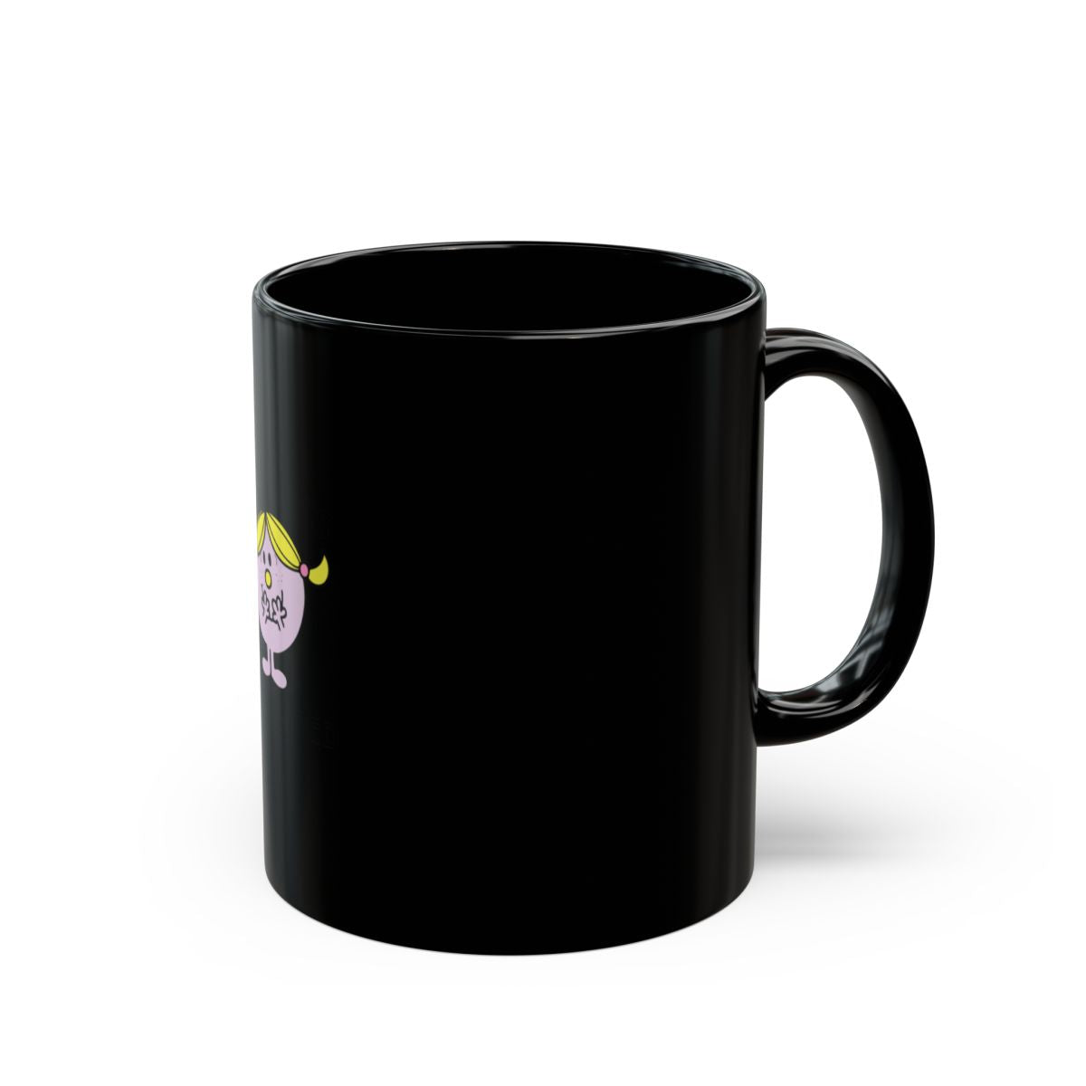 Cheerful Cartoon Character Illustration Coffee Mug