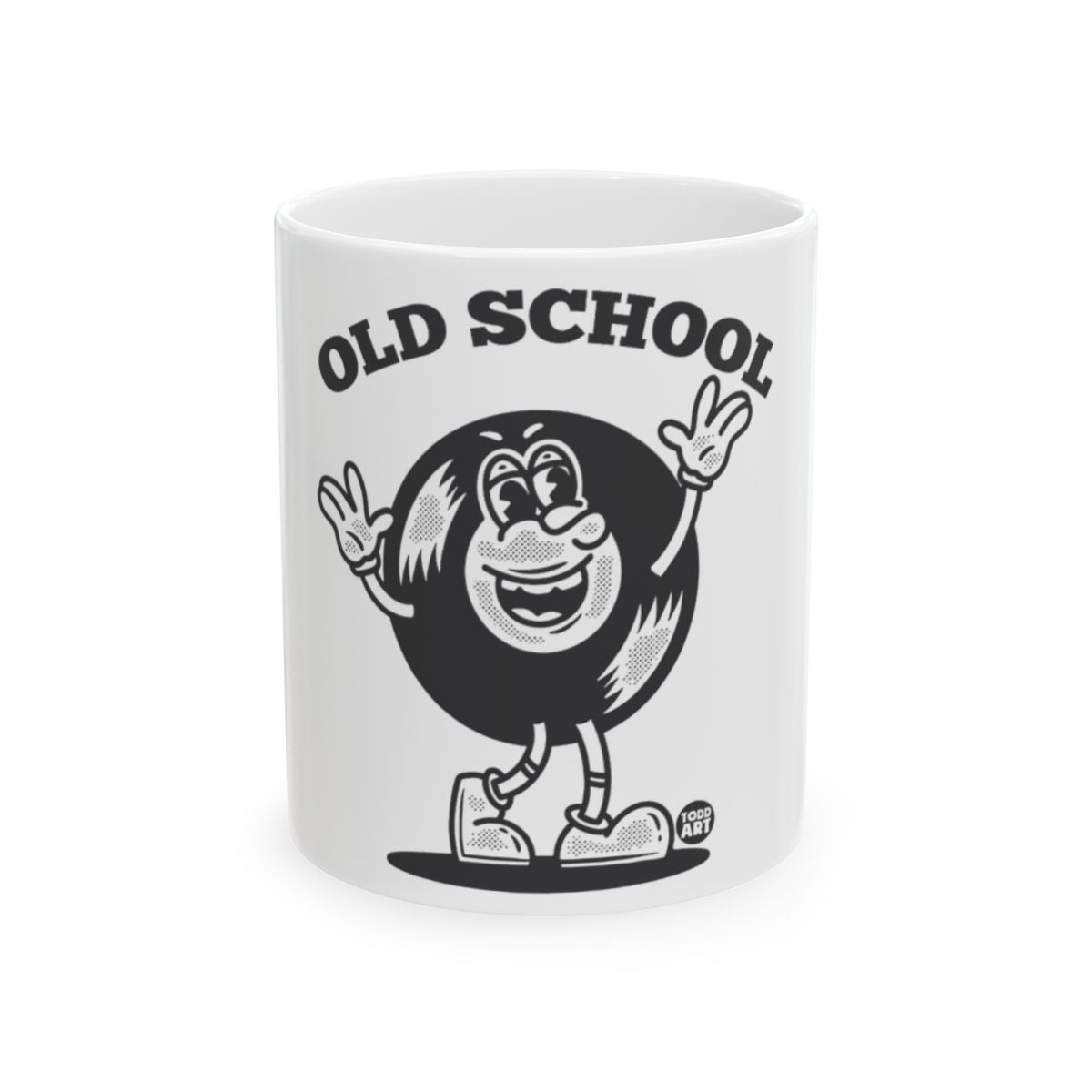 Old School Cartoon Character Printed Mug