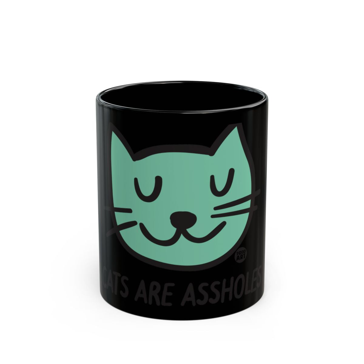 Cats Are Assholes Cute Cat Design Mug