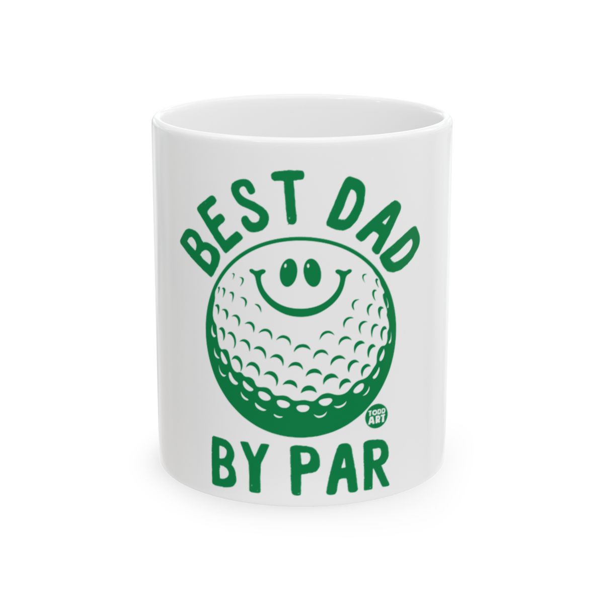 Best Dad By Par Golf Ball Mug for Dad Gift